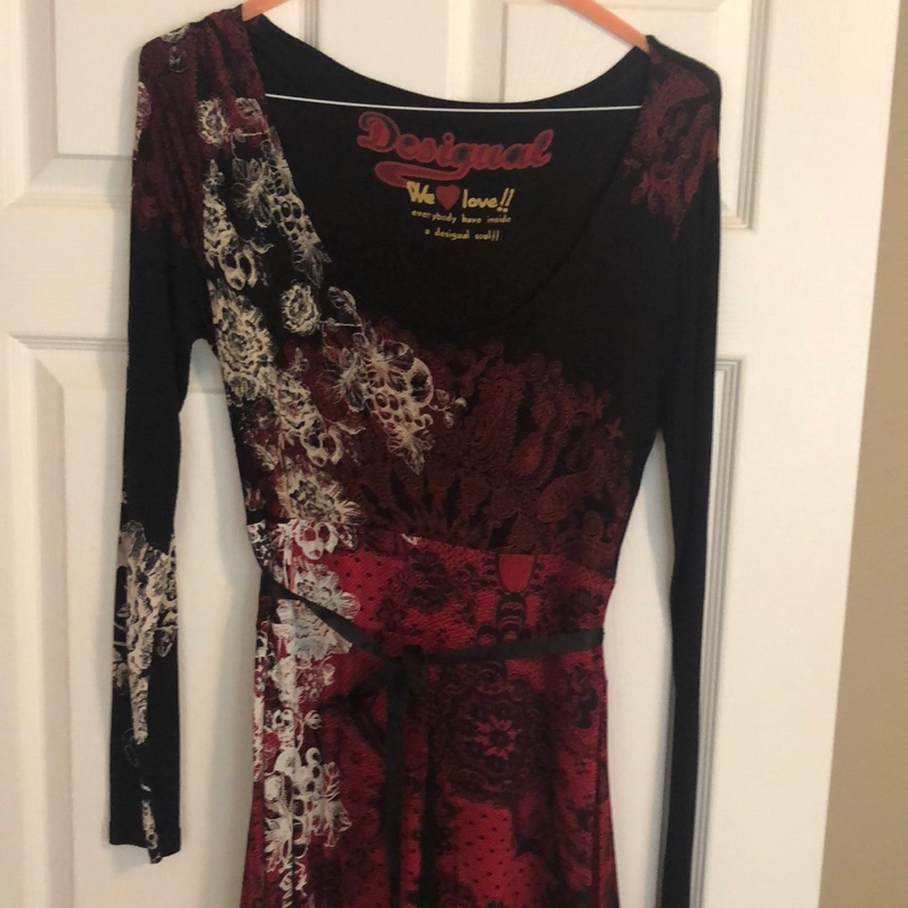 Desigual long sleeve dress